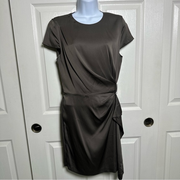 Diane Von Furstenberg Dresses & Skirts - Diane von Furstenberg Women’s Sz 8 Alba Mini Dress Belt Short Sleeve Silk Buckle